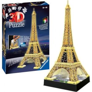 Eiffelturm mit LED-Beleuchtung