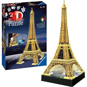 Eiffelturm mit LED-Beleuchtung